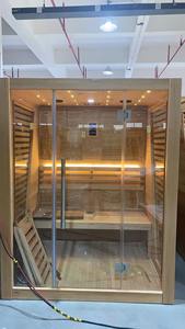 ห้องซาวน่าแบบเปียกหินหยกติดผนังขนาดเท่า2คนสำหรับใช้ในอาคารไอน้ำแบบดั้งเดิม - Product Image 6