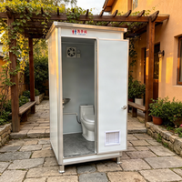 Grande Taille 1,5 m Toilettes Portables Conteneur Mobile WC Portable Salle de Bain Préfabriquée Toilettes Publiques