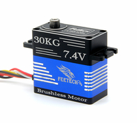 Servo Digital con Protocolo de Control UAVCAN, Motor sin Escobillas con Engranaje de Titanio de 30Kg.cm, Resistente al Agua IP66, Servo RC de 180° para Exteriores, 7.4V