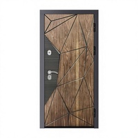 Portes de sécurité minimalistes à ouverture manuelle de qualité export, surface finie, design moderne antivol, personnalisation sur mesure, en métal