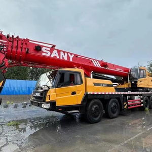 Grue tout-terrain Sany d'occasion bien entretenue de 75 tonnes, idéale pour diverses opérations de construction - Product Image 1