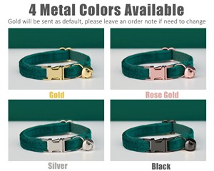 Veet bơ Teal cá nhân mèo cổ áo BOW TIE Dây Xích thiết lập, tùy chỉnh Kitten Puppy name tag, chuông vàng miễn phí, Con Chó Nhỏ khắc vật nuôi - Product Image 6