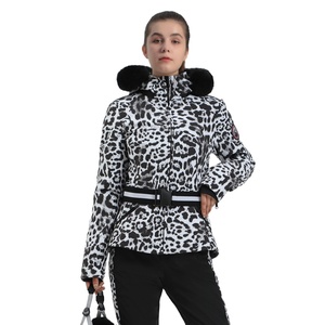Chaqueta de Esquí Impermeable, Cortavientos y Transpirable para Mujer, con Cierre, para Montañismo y Esquí - Product Image 4