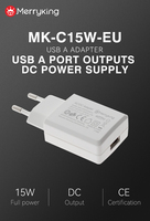 Cargador USB con Enchufe Europeo, Adaptador de Corriente CA de 5 V y 600 mA para Teléfono Móvil