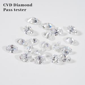 Starsgem Lab Grown Diamond Emerald Radiant Oval Cut Petite <span class=keywords><strong>taille</strong></span> 0.1-0.5cts Testeur de passe libre artificiel CVD Diamond pour bijoux - Product Image 3