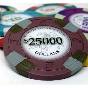 Poker Knights Jetons de poker en argile de 13.5 grammes avec plateau Jetons de jeu de haute qualité pour joueurs professionnels - Product Image 1