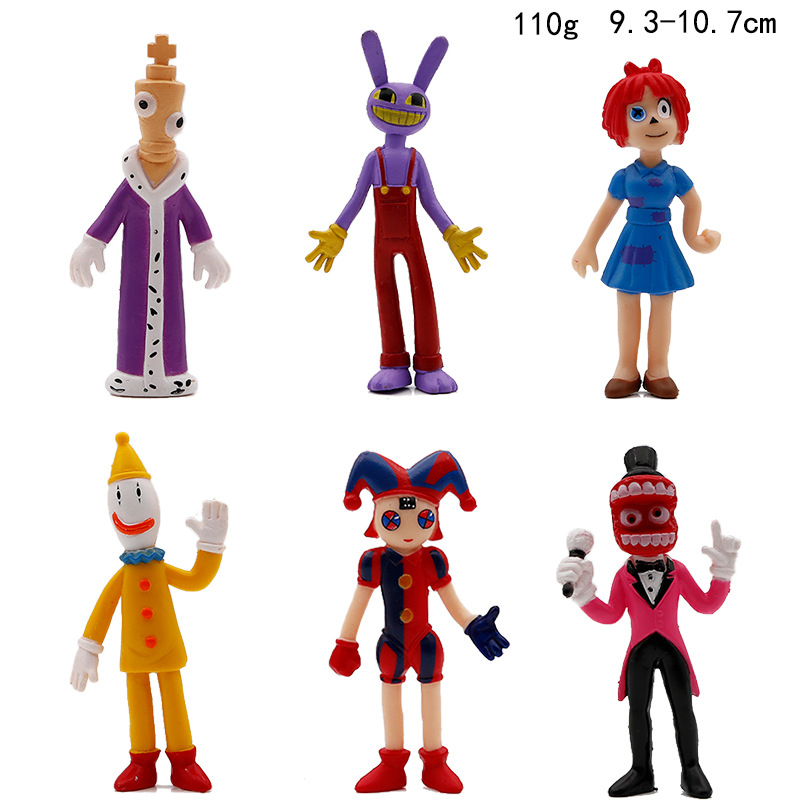 The Amazing Digital Circus Handoffice PVC Toy Joker Pomni Jax