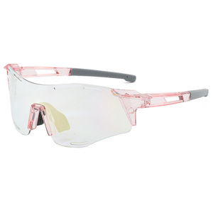 Venta al por mayor de alta calidad al aire libre bicicleta ciclismo fotocromático gafas de sol a prueba de viento correr Unisex deporte gafas de sol <span class=keywords><strong>Lentes</strong></span> De Sol - Product Image 5