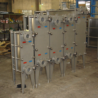 Échangeur de chaleur à plaques 304 à prix d'usine, personnalisation, qualité alimentaire, pour lait, boissons, liquides, échangeurs de chaleur à plaques BR03M-35