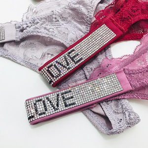 Slip a T da donna sexy a <span class=keywords><strong>vita</strong></span> <span class=keywords><strong>bassa</strong></span> con bordo in pizzo, intimo modellante push-up, con fondo in cotone, ecologico e traspirante - Product Image 2