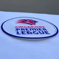Écussons personnalisés de la Ligue des Champions, flocage avec écussons 3D Tatami Football Club pour chapeaux et vêtements