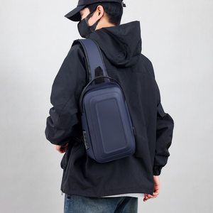 Sac de poitrine pour hommes de luxe léger de loisirs sac à bandoulière simple sac à bandoulière multifonctionnel populaire - Product Image 4