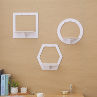 Support de rangement décoratif pour la maison étagère murale Tv fond cintre chambre balcon chevet Pot de fleur support étagères