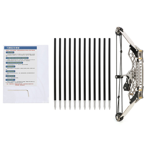 <span class=keywords><strong>Mini</strong></span> <span class=keywords><strong>Arco</strong></span> Compuesto Yaohu de 9.5 Libras, Acero Inoxidable, Alcance de 20-25 Metros, Set de Tiro con <span class=keywords><strong>Arco</strong></span> de Bolsillo Seguro para Práctica en Seco - Product Image 1