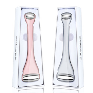 <span class=keywords><strong>Rouleau</strong></span> de <span class=keywords><strong>visage</strong></span> de massage de peau en métal <span class=keywords><strong>froid</strong></span> à Double tête breveté en usine pour le <span class=keywords><strong>rouleau</strong></span> de soulagement de cercle foncé anti-poches - Product Image 6
