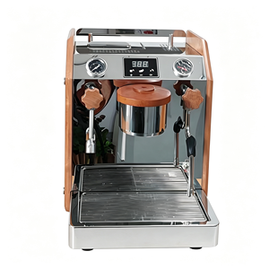 เครื่องชงกาแฟเอสเพรสโซ่และชาแบบกึ่งอัตโนมัติ ระบบควบคุม PID หม้อต้มคู่ พร้อมปั๊มสั่นสะเทือน สำหรับใช้งานเชิงพาณิชย์ - Product Image 2