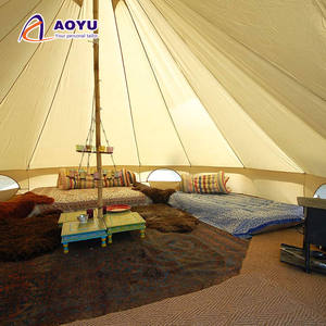 Prix usine Oxford Bell tente imperméable extérieur coton tissu <span class=keywords><strong>yourte</strong></span> pour famille Camping Safari hôtels et <span class=keywords><strong>vacances</strong></span> - Product Image 2