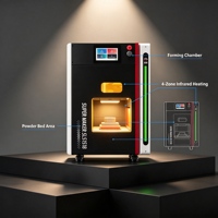 Printer 3D SLS Desktop Ukuran Kecil Kapasitas Besar Presisi Tinggi untuk Prototipe Cepat & Produksi Skala Kecil