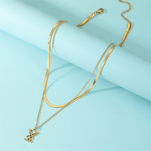 Sigil di lucifero collana ciondolo in acciaio inox doppio strato di serpente sigillo a catena di satana amuleto gioielli da donna - Product Image 5