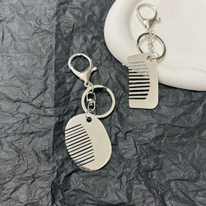 Porte-clés créatifs personnalisés en acier inoxydable, petits pendentifs pour sacs, accessoires pratiques, designs de niche – Vente directe usine - Product Image 3