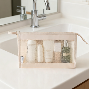 Borsa da viaggio impermeabile per articoli da toeletta per donna e uomo - Astuccio portatile per cosmetici e trucchi, portatile per viaggi d'affari e attività all'aperto - Product Image 5