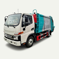 Promotion : Camion Compacteur de Déchets JAC Junling V3 6m³ à Chargement Arrière, Camion de Collecte et de Compression des Déchets, Euro 6, Conduite à Gauche (LHD) ou à Droite (RHD) en Option
