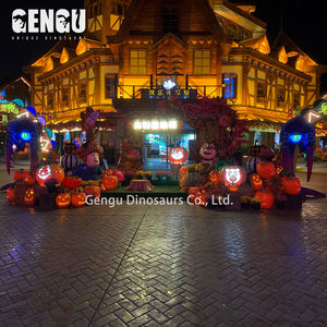 Personnage animatronique grandeur nature pour Halloween, modèle en métal pour intérieur/extérieur, pour centres commerciaux, <span class=keywords><strong>parcs</strong></span> d'aventure publics pour Halloween - Product Image 4