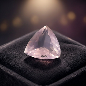 Vente en gros de pierres précieuses de QUARTZ ROSE naturel taillé en mille milliards de 9mm pierre à facettes de haute qualité certifiée IGI prix d'usine - Product Image 3