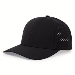 Wholesale Stock Factory Customized Laser Perforated High Quality 6 Panel Waterproof Breathable Fashion Outdoor Casual Unisex - Product Image 3