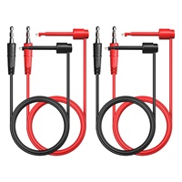 JIALUN Heavy Duty 1000V 20A Multimeter Test Pen High Voltmeter Silicone Insulated Copper Conductor Combination Shielding 1-core