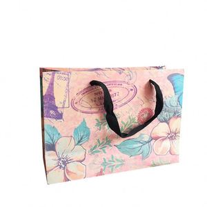 Bolsas de Papel para Regalo de Cartón de Alta Calidad al por Mayor con Laminación, Impresión Digital, Logotipo Personalizado OEM, Estilo de Lujo para Promoción - Product Image 1