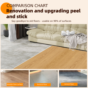 Revêtement de sol moderne en <span class=keywords><strong>vinyle</strong></span> PVC pour usage intérieur, idéal pour les salles de classe de maternelle, les bureaux à domicile, auto-adhésif, imperméable, résistant à l'usure et antidérapant - Product Image 4