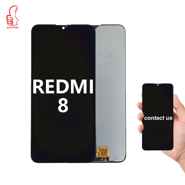 For Xiaomi Redmi 8 LCD Screen Replacement 6.22 Inch IPS Display Touch Screen Digitizer M1908C3IG Full Assembly with Frame