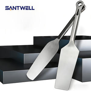 Truelle à briques en acier inoxydable épaissi |   Outil de maçonnerie monobloc pour la pose de briques et de carreaux - Product Image 3