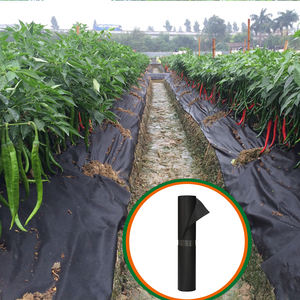 Malla Antihierbas de PP Negra de 60 g/m², 3.2x100 m, Biodegradable para Jardines y Agricultura con Servicio de Corte, Marca <span class=keywords><strong>ENON</strong></span> - Product Image 2