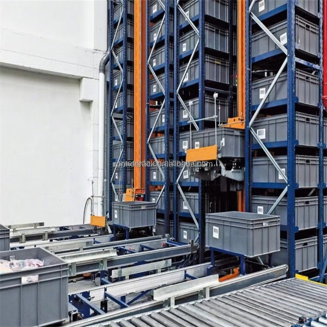 Customized High Quality ASRS Racking Storage Automated Storage Retrieval Rack Warehouse System