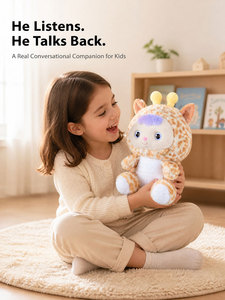 Juguetes de Peluche de Jirafa de Dibujos Animados Inteligentes con IA, Juguetes Robot que Acompañan a los Niños para Chaticar - Product Image 3