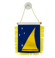Drapeau national des Tonga, mini-drapeau en polyester 15*10 cm, décoration nationale pour les événements sportifs scolaires, festivals patriotiques