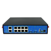 WiFi luar biasa, 6 industri 5G Router Gateway 8 port Ethernet Openwrt AX3000mbps 5G WiFi Router dengan slot kartu SIM ganda