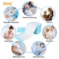 Elintree - Almohadillas Desechables para Pacientes, Precio de Fábrica al por Mayor, 60x90 cm, Impermeables, 5 Capas, para Adultos