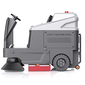 เครื่องทำความสะอาดพื้นอุตสาหกรรมและพาณิชย์ CleanHorse M3 แบบขับเคลื่อนด้วยแบตเตอรี่ 48V80Ah ความกว้างการทำความสะอาด 1400 มม. พร้อมถังเก็บฝุ่นขนาด 180 ลิตร - Product Image 3