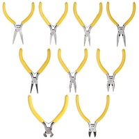 Outils de pinces de fabrication de bijoux de haute qualité avec pince à nez rond et coupe-fil