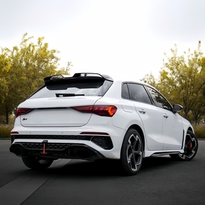 Difusor Trasero <span class=keywords><strong>RS3</strong></span> 8Y de Fibra de Carbono con Patrón de Fibra de Carbono, Material PP, Negro Plateado, para <span class=keywords><strong>Audi</strong></span> A3 8Y, <span class=keywords><strong>2021</strong></span>-2024 - Product Image 4