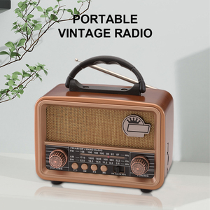 Đài Phát Thanh Retro Độ Nhạy Cao Có Đầu Phát Usb Radio <span class=keywords><strong>Am</strong></span> <span class=keywords><strong>Fm</strong></span> Sw Sóng Ngắn Chạy Bằng Pin Hỗ Trợ Chạy Bằng Năng Lượng Mặt Trời - Product Image 5