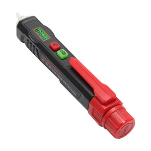 HT101 เครื่องตรวจจับแรงดันไฟฟ้ากระแสสลับแบบไม่สัมผัส 12V‑1000V ปากกาทดสอบแรงดันไฟฟ้าพร้อมจอแสดงผลแบบแท่งอัจฉริยะและไฟฉาย LED - Product Image 5