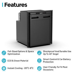 Refrigerador Alpicool CR50 de <span class=keywords><strong>12</strong></span> Voltios para Autocaravanas, Nevera Portátil de 50L para Barcos, Congelador para Camping, Refrigerador con Compresor de Corriente Alterna/Continua - Product Image 5