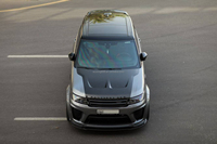 Kit carrosserie en fibre de carbone pour Range Rover Sport, style MSY, haute qualité, comprenant lèvre avant, diffuseur latéral, spoiler et kit largeur de carrosserie
