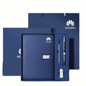 2025 Custom Logo Pu Leather Vintage Journal <b>Notebook</b> Diary Luxury Planner Pen Gift <b>Set</b> for Business Promotional Gift Box - Product Image 1