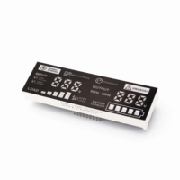 Tampilan LED 7 Segmen kustom untuk peralatan elektronik rumah tangga indikator Status Digital Panel depan