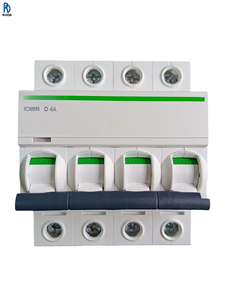 เซ็นเซอร์ควบคุม PLC เซอร์กิตเบรกเกอร์ขนาดเล็ก ยี่ห้อใหม่เอี่ยม ของแท้ IC65N 4P D 4A - Product Image 1